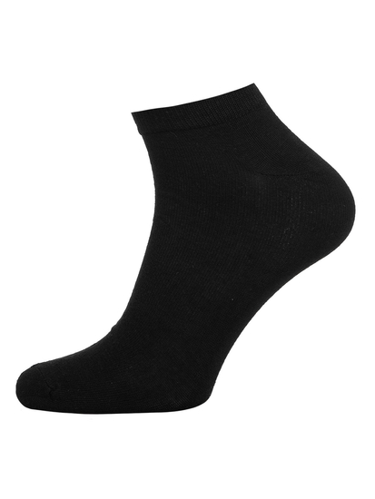 Czarne skarpetki stopki męskie Denley N3115C-3P 3 PACK