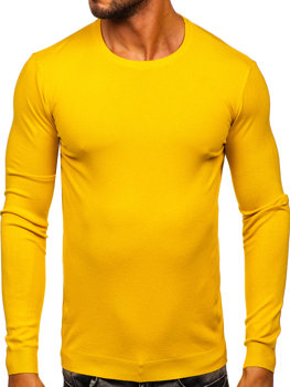 Żółty sweter męski Denley MMB602